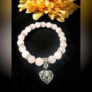 Rose quartz bracelet